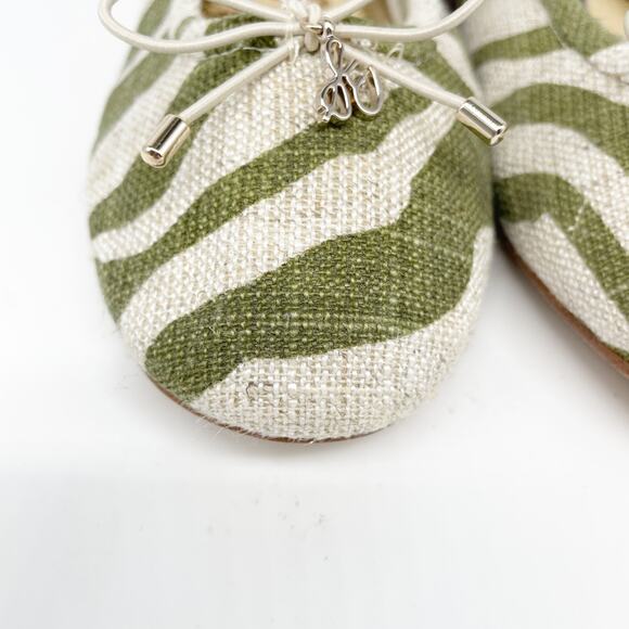 Sam Edelman Women's Felicia Ballet Flat Natural Tender Fern Size 5.5M - Picture 8 of 11